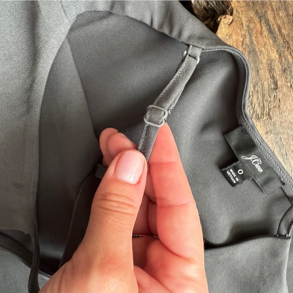 Blue/Grey Silky Tank - Picture 9 of 9